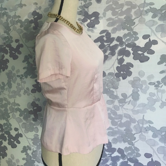 H&M Ballet Pink Fit and Flare Blouse - Picture 3 of 4